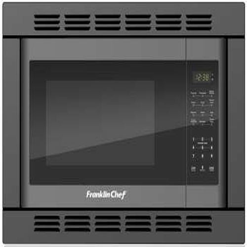 Convection Microwave Oven 1.0 Cuft. Black W/Trim Kit Rv185BCon