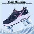 thumbnail image 2 of AiEles Womens Wide Toe Box Walking Shoes with Arch Support, Orthotic Sneakers for Daily Use,Cushioned Tennis Shoes for Plantar Fasciitis Relief, 2 of 6