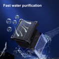 thumbnail image 4 of Fast Water Purification Filter Fish Tank Filter Box Water Purifier Cube Multi-mesh Hole Acticarbon Strong Filtration Great Absorption Aquarium Filter, 4 of 8