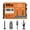 Black, variant on Self Drilling Drywall Anchors with Screws for Shelf, Mirror,Picture Frames | 180 pcs,No Drilling,Mess Free,Mini Damage,Carbon steel,Hold on 66 Pound