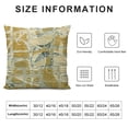 thumbnail image 6 of Nawypu 2pcs  Rectangle Geometrical Plaid Striped Cut Cushion Case Luxury Modern Lumbar Throw Pillow Cover Decorative Pillow for Couch Sofa Living Room Bedroom Car, Beige, 6 of 6