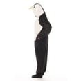thumbnail image 4 of Just Love Comfortable and Cute Adult Animal Onesie Pajamas - Perfect for Lounging and Sleepwear (Black Penguin, XX-Large), 4 of 4