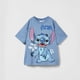 thumbnail image 1 of Camisetas informales holgadas simples para niñas, camisetas finas de manga corta, camisa de fondo con cuello redondo, camiseta blanca con estampado bonito para niños, 1 of 4