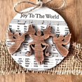thumbnail image 1 of Adorno de natividad con partitura musical, adorno colgante de madera para natividad, regalos cristianos de Pascua, regalos religiosos para mujeres, regalos católicos para mamá y papá (Joy to The World, 1 of 7