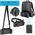 thumbnail image 3 of Brightify 60L Camping Hiking Backpack, Large Multifunction Outdoor Sport Backpack, Black, 3 of 10