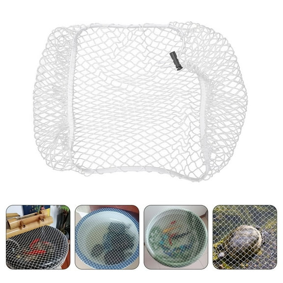 PBPBOX White Polyester Aquarium Protective Net Durable Fish Tank Anti Jump Escape Proof Mesh