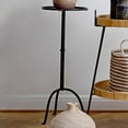 thumbnail image 4 of Creative Co-Op Indoor Transitional Stable 100% Iron End Table, Black, 4 of 11