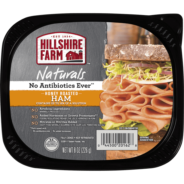 Hillshire Farms Naturals Honey Roasted Ham, 8 Oz. - Walmart.com
