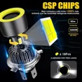 thumbnail image 2 of 3 Lados Faro Led H4 9003 Para Moto Alta Y Baj Angel Eye Csp, 2 of 8