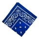 thumbnail image 4 of Bandana Yinane Paisley Cowboy Algodón Estampado Cachemira Azul Real, 4 of 6