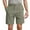 Green, variant on Mens Dress Shorts Summer Casual Elastic Waist Lightweight Breathable Straight Leg Relaxed Fit Golf Shorts with Pockets