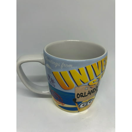 Universal Studios Orlando Despicable Me Approved Minion Mail Coffee Mug