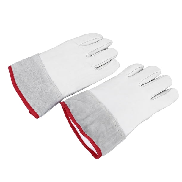 Guantes De Trabajo Protectores Para Exteriores, Impermeables, De Piel De Vaca, Para Frío