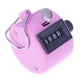 thumbnail image 5 of Contadores Contador Clicker Contadores numéricos de 4 dígitos Carcasa de plástico de mano (rosa) Tmvgtek Para estrenar, 5 of 7