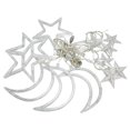 thumbnail image 1 of Luz de cadena 8 modos Diseño de estrella lunar Decoración de lámpara de cadena Trabajo seguro Amplia aplicación para exteriores ANGGREK Otros, 1 of 8