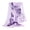 Purple, variant on Womens Long Chiffon Scarf Butterfly Flower Print Soft Silk Wrap Ladies