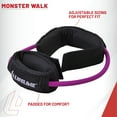 thumbnail image 2 of Lifeline Fitness Monster Walk -Low Resistance Bands with Ankle Cuffs, 20 lbs., 2 of 7