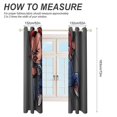 thumbnail image 2 of Chucky Curtain Blackout Thermal Insulated Drapes Bedroom Perforated Curtains for Kids Room, Bedroom, Living Room 2 Panels 52"x72", 2 of 5
