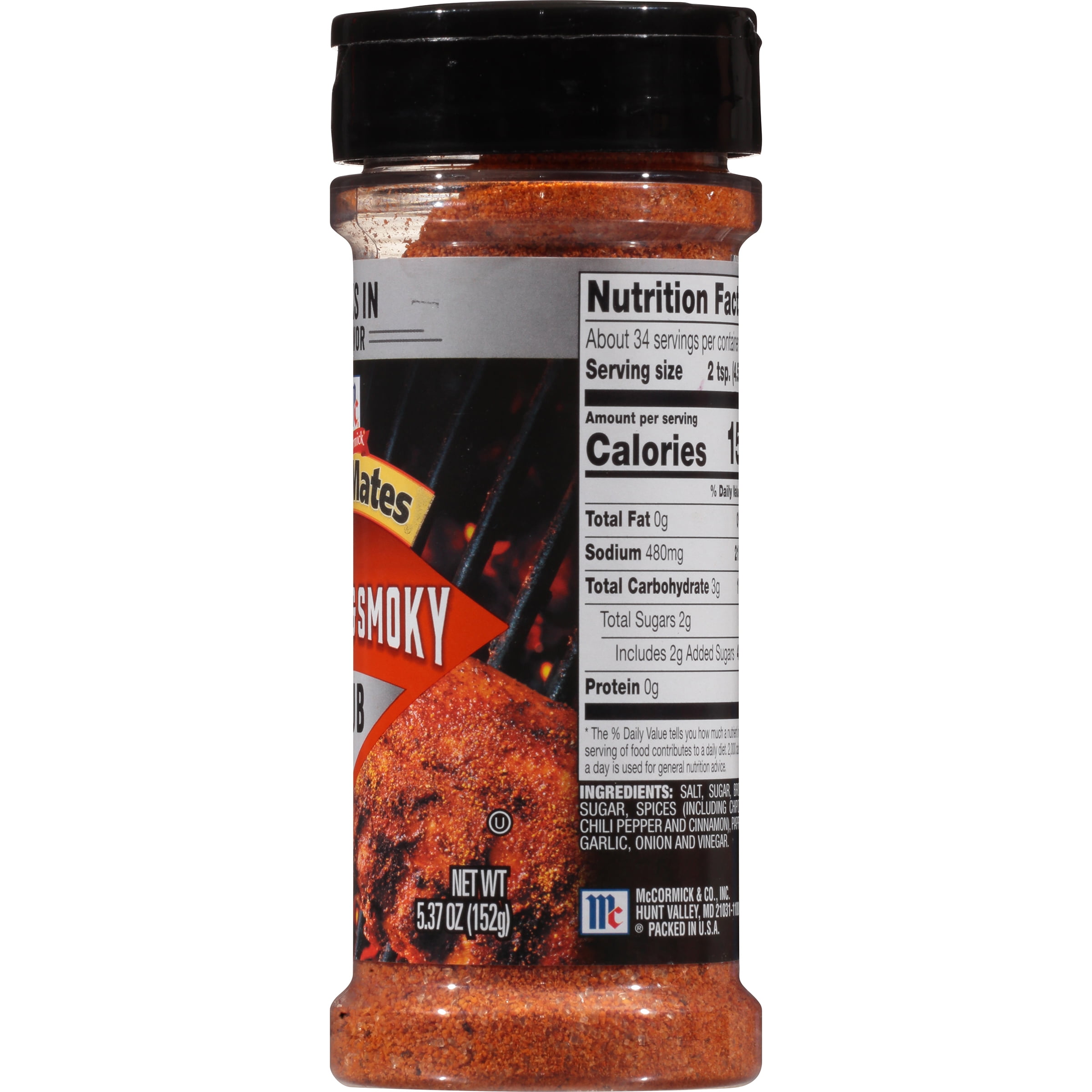 Grill mates sweet top and smoky rub