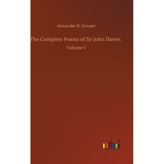 The Complete Poems of Sir John Davies (Hardcover)