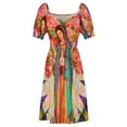 thumbnail image 4 of Guadalupe Collage Sleeveless Dress fairy dress Clothing, 4 of 6
