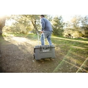 Igloo 52 QT Overland Ice Chest Cooler with Wheels, Gray