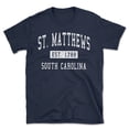 thumbnail image 1 of St. Matthews South Carolina Classic Established Men's Cotton T-Shirt, 1 of 1