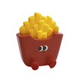 thumbnail image 3 of Lámparas de noche con luz nocturna de silicona, control táctil con temporizador, mesa de patatas fritas de dibujos animados Rojo Yuyangstore Luz de noche, 3 of 8