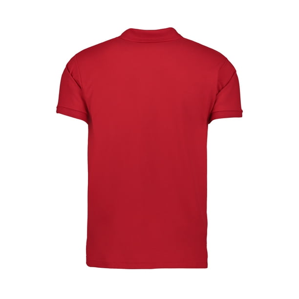 Playeras Tipo Polo Rojas Playera Tipo Polo Piqué 100% Algodón