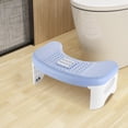 thumbnail image 3 of Taburete De Inodoro Plegable Anti Estreñimiento Potty Step Para Baño Oficina Azul, 3 of 7