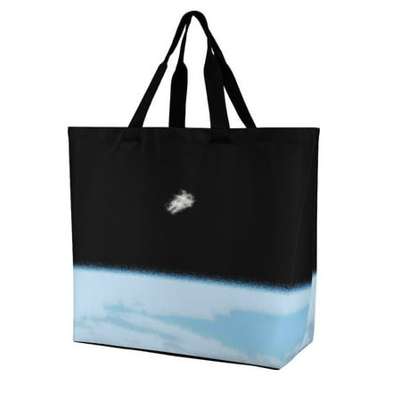 Univers Space T-shirt Women s Casual Shoulder Bag Shopping Bag Lady Handbag Eco Reusable Large Tote Shopper Storage Bags