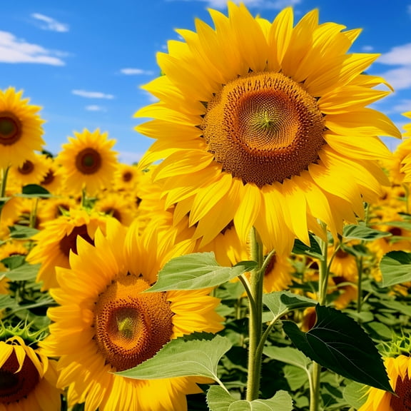 Multicolor Sunflower Seeds for Planting - Plant & Grow Autumn Beauty Sunflower Mix in Your Home Outdoor Garden - 300 Non GMO Heirloom Seeds