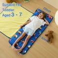 thumbnail image 6 of NeoMart Toddler Nap Mat, Rollup Design Kid Sleeping Mat with Removable Pillow & Minky Blanket, Toddler Sleeping Bag for Daycare Preschool Travel Camping, 6 of 7