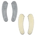 thumbnail image 1 of Cojín de la cubierta del asiento del inodoro Unique Bargains 2 pares Gris Beige, 1 of 7
