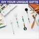 thumbnail image 4 of 30 Pcs DIY Blank Badge Reel Kit with Belt Clip B, 4 of 5