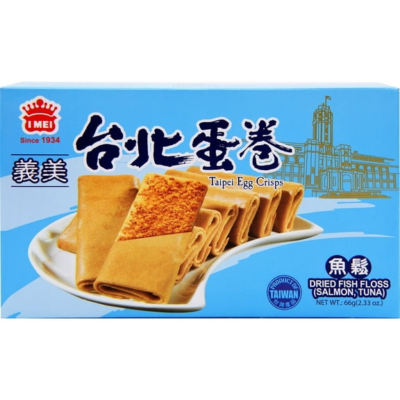 I Mei Taipei Egg Crisps - Dried Fish Floss - 2.33oz