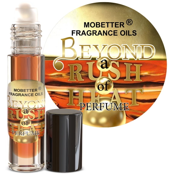 MOBETTER FRAGRANCE OILS Beyond a Rush of Heat Perfume Body Oil for Women | Long-Lasting Alcohol-Free Roll-On Scent | Inspired by Iconic Warm & Bold Fragrances | Uncut Body Oil for Travel & Daily Wear