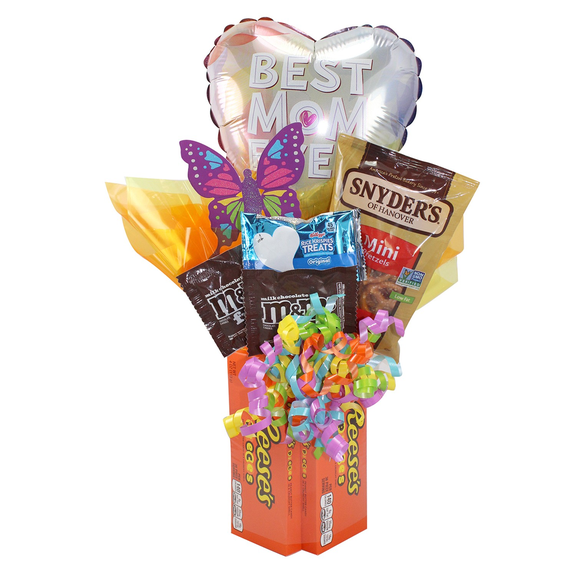 Mother's Day Candyblossom Reese's Pieces Candy Gift Bouquet Set