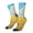 White, variant on Funny Countryside Donkey Crew Socks for Men & Women, Breathable Casual Athletic Ankle Socks
