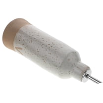 WRISTBIQUE 10 oz Ceramic Oil Dispenser Bottle for Multi-Purpose Sauce and Liquid Seasoning Storage Container