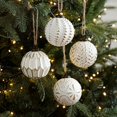 thumbnail image 5 of 8 Inch Retro Christmas Ball Ornaments, Reflective Plastic for Long-Lasting Color, Perfect for Holiday Tree Decorating, 5 of 8