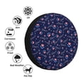thumbnail image 4 of Salouo Bone And Star For American Print Spare Tire Cover 14-17 inch Spare Tire Protector Universal Tough Tire Wheel Cover for Trailer SUV and Truck-17 inch, 4 of 6