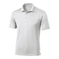 thumbnail image 7 of Mafoose Mens Polyester Micropique Sport-Wick Polo Shirt White 5X-Large, 7 of 7