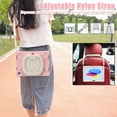 thumbnail image 2 of iPad 10th Generation 2022 Case 360°Rotatable Stand with Shoulder Strap Handle Pencil Holder Heavy Duty Shockproof Silicone Protective Case for iPad 10, 2 of 8