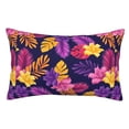 thumbnail image 1 of Balery Purple Flower Funda de Cojín Estampada, Regalos para Mujeres, Regalos de Amor para Ella, Regalos para Novia o Esposa, Funda de Almohada-20"x30", 1 of 6