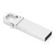 thumbnail image 1 of Memoria USB 2.0 de metal mini portátil con forma de hebilla, color gris, 128 g, 1 of 14
