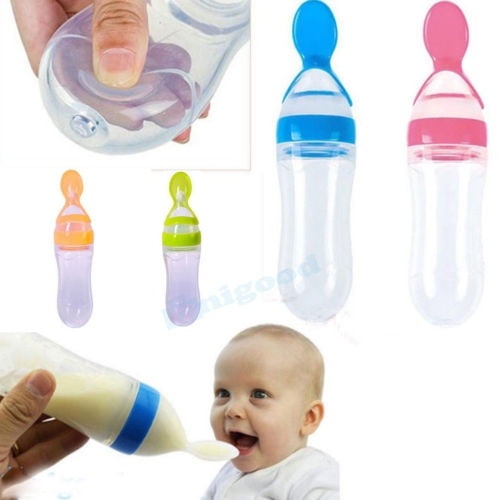 squeeze feeding bottle