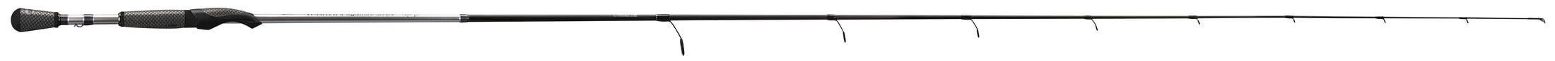 Team Lew's Signature Series Mark Zona Spinning Fishing Rod, 7-Foot 2-Inch, Tube Crackin' Special, Silver/Black