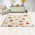 thumbnail image 3 of Maple Leaf Autumn Soft Polyester Area Rug 60''x39'', Non Slip, Memory Foam, Water Absorbent, 3 of 7