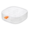 thumbnail image 1 of Earrings Storage Box High Capacity Dustproof Transparent Visible Multi-layer Jewelry Storage Case for Dresser, 1 of 8